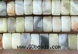 CRB2558 15.5 inches 2*4mm heishi crazy lace agate beads wholesale