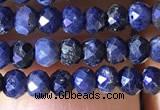 CRB2642 15.5 inches 2*3mm faceted rondelle sapphire beads wholesale