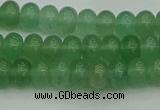 CRB2820 15.5 inches 4*6mm rondelle green aventurine beads