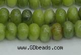 CRB2837 15.5 inches 6*10mm rondelle Chinese chrysoprase beads