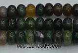 CRB2865 15.5 inches 4*6mm rondelle Indian agate beads