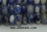 CRB2881 15.5 inches 5*8mm rondelle sodalite beads wholesale