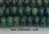 CRB2891 15.5 inches 5*8mm rondelle chrysocolla beads wholesale