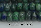 CRB2892 15.5 inches 6*10mm rondelle chrysocolla beads wholesale