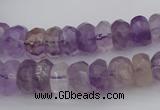 CRB301 15.5 inches 5*8mm - 10*14mm faceted rondelle ametrine beads