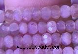 CRB3107 15.5 inches 2*3mm faceted rondelle tiny moonstone beads