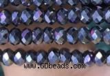 CRB3131 15.5 inches 2*3mm faceted rondelle tiny terahertz beads