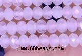 CRB3140 15.5 inches 2.5*4mm faceted rondelle tiny white moonstone beads