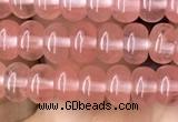 CRB4030 15.5 inches 4*6mm rondelle cherry quartz beads wholesale