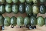 CRB4041 15.5 inches 4*6mm rondelle Canadian jade beads wholesale