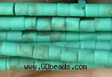 CRB5522 15 inches 2*2mm heishi synthetic turquoise beads wholesale