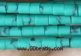 CRB5523 15 inches 2*2mm heishi synthetic turquoise beads wholesale