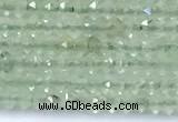 CRB5725 15 inches 1*2mm faceted prehnite beads