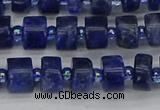 CRB638 15.5 inches 5*8mm tyre sodalite gemstone beads