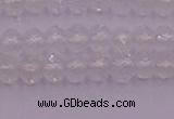 CRB709 15.5 inches 3*4mm faceted rondelle white crystal beads