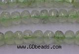 CRB723 15.5 inches 2.5*4mm faceted rondelle prehnite gemstone beads