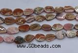 CRC1015 15.5 inches 8*12mm - 12*16mm freeform rhodochrosite beads