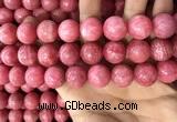 CRC1053 15.5 inches 16mm round rhodochrosite beads wholesale