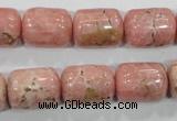 CRC114 15.5 inches 13*17mm column natural argentina rhodochrosite beads