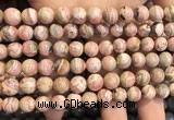 CRC1150 15.5 inches 8mm round rhodochrosite gemstone beads