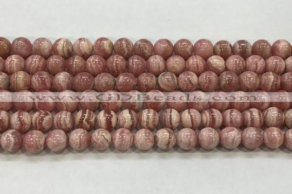 CRC1189 15.5 inches 10mm round Argentina rhodochrosite beads