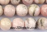 CRC1197 15 inches 8mm round rhodochrosite gemstone beads