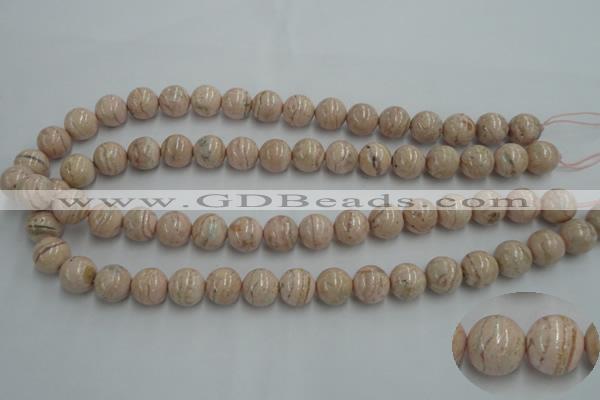 CRC154 15.5 inches 12mm round Argentina rhodochrosite beads