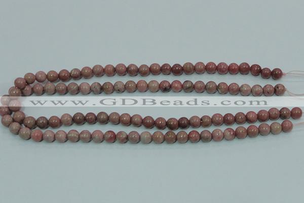 CRC202 16 inches 8mm round rhodochrosite gemstone beads wholesale