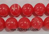 CRC505 15.5 inches 14mm round synthetic rhodochrosite beads