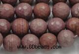 CRC60 15.5 inches 12mm faceted round rhodochrosite gemstone beads