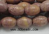 CRC67 15.5 inches 13*18mm rice rhodochrosite gemstone beads