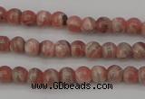 CRC754 15.5 inches 4mm round rhodochrosite beads wholesale