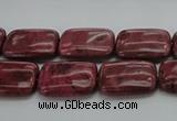 CRC823 15.5 inches 13*18mm rectangle Brazilian rhodochrosite beads