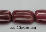 CRC825 15.5 inches 18*25mm rectangle Brazilian rhodochrosite beads