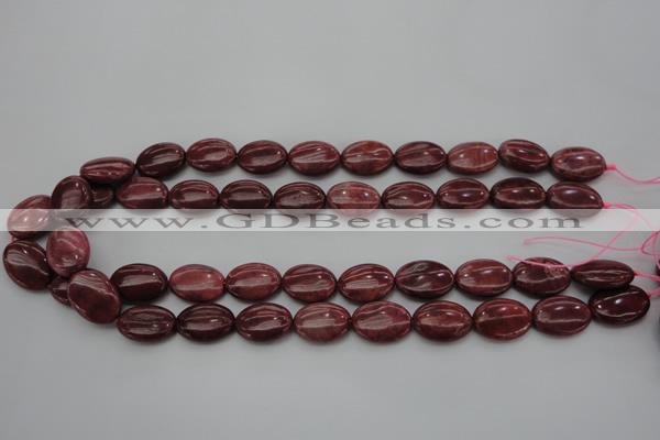 CRC832 15.5 inches 12*16mm oval Brazilian rhodochrosite beads