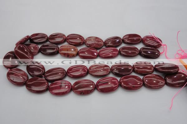 CRC835 15.5 inches 18*25mm oval Brazilian rhodochrosite beads