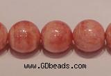 CRC91 16 inches 16mm round grade AA argentina rhodochrosite beads