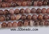 CRC911 15.5 inches 4mm round natural rhodochrosite beads