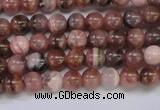 CRC912 15.5 inches 5mm round natural rhodochrosite beads