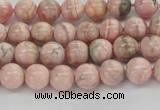 CRC921 15.5 inches 6mm round natural rhodochrosite beads