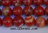 CRE303 15.5 inches 10mm round red jasper beads wholesale