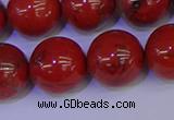 CRE307 15.5 inches 18mm round red jasper beads wholesale