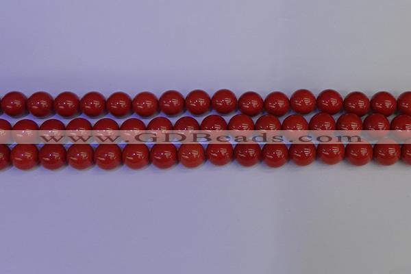 CRE323 15.5 inches 10mm round red jasper beads wholesale