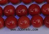 CRE324 15.5 inches 12mm round red jasper beads wholesale