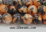 CRF325 15.5 inches 12mm round dyed rain flower stone beads wholesale