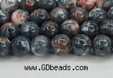 CRF330 15.5 inches 8mm round dyed rain flower stone beads wholesale