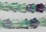 CRG04 15.5 inches 12*12mm star fluorite gemstone beads wholesale