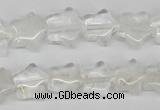 CRG08 15.5 inches 12*12mm star white crystal gemstone beads wholesale