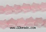 CRG11 15.5 inches 12*12mm star rose quartz gemstone beads wholesale