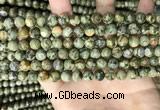 CRH570 15.5 inches 4mm round rhyolite gemstone beads wholesale